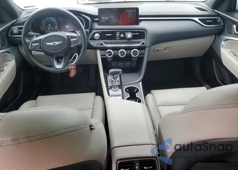 2023 Genesis G70 Base из США, поврежденный, VIN KMTG34TA2PU123577